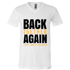 BELLA + CANVAS Unisex Jersey V-Neck Tee Thumbnail