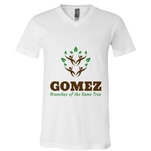 BELLA + CANVAS Unisex Jersey V-Neck Tee Thumbnail