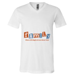 BELLA + CANVAS Unisex Jersey V-Neck Tee Thumbnail