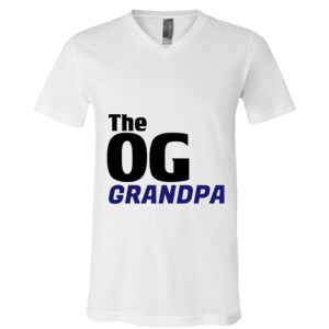 BELLA + CANVAS Unisex Jersey V-Neck Tee Thumbnail