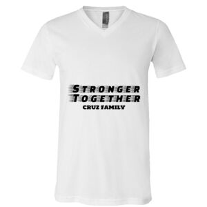 BELLA + CANVAS Unisex Jersey V-Neck Tee Thumbnail