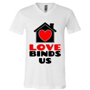 BELLA + CANVAS Unisex Jersey V-Neck Tee Thumbnail