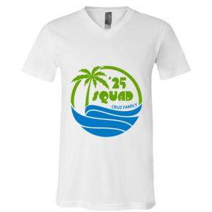 BELLA + CANVAS Unisex Jersey V-Neck Tee Thumbnail