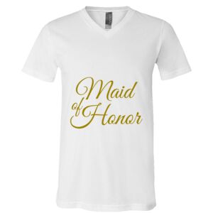 BELLA + CANVAS Unisex Jersey V-Neck Tee Thumbnail