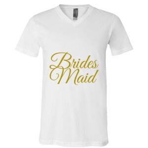 BELLA + CANVAS Unisex Jersey V-Neck Tee Thumbnail
