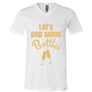 BELLA + CANVAS Unisex Jersey V-Neck Tee Thumbnail