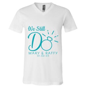 BELLA + CANVAS Unisex Jersey V-Neck Tee Thumbnail