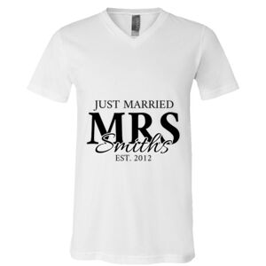 BELLA + CANVAS Unisex Jersey V-Neck Tee Thumbnail
