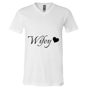 BELLA + CANVAS Unisex Jersey V-Neck Tee Thumbnail