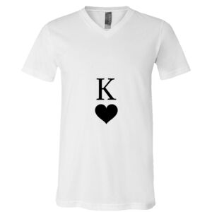 BELLA + CANVAS Unisex Jersey V-Neck Tee Thumbnail