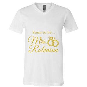 BELLA + CANVAS Unisex Jersey V-Neck Tee Thumbnail