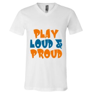 BELLA + CANVAS Unisex Jersey V-Neck Tee Thumbnail