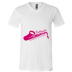 BELLA + CANVAS Unisex Jersey V-Neck Tee Thumbnail