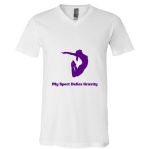 BELLA + CANVAS Unisex Jersey V-Neck Tee Thumbnail