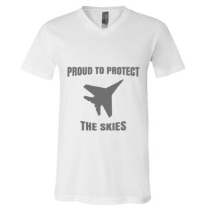 BELLA + CANVAS Unisex Jersey V-Neck Tee Thumbnail