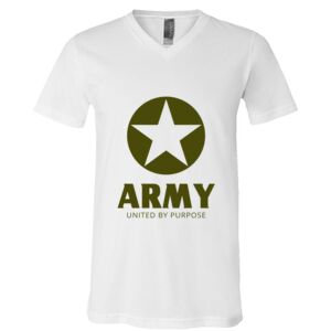 BELLA + CANVAS Unisex Jersey V-Neck Tee Thumbnail