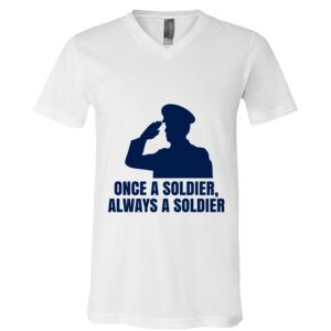 BELLA + CANVAS Unisex Jersey V-Neck Tee Thumbnail