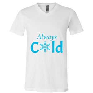 BELLA + CANVAS Unisex Jersey V-Neck Tee Thumbnail