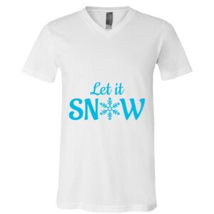 BELLA + CANVAS Unisex Jersey V-Neck Tee Thumbnail