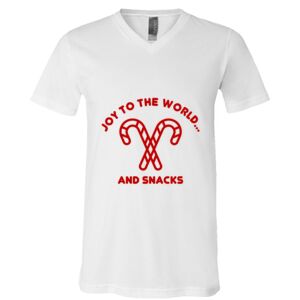 BELLA + CANVAS Unisex Jersey V-Neck Tee Thumbnail