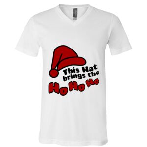 BELLA + CANVAS Unisex Jersey V-Neck Tee Thumbnail