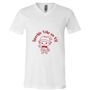 BELLA + CANVAS Unisex Jersey V-Neck Tee Thumbnail