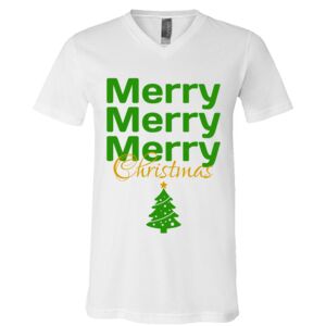 BELLA + CANVAS Unisex Jersey V-Neck Tee Thumbnail