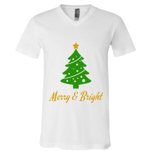 BELLA + CANVAS Unisex Jersey V-Neck Tee Thumbnail