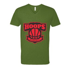 Next Level Fitted CVC V-Neck Tee Thumbnail