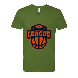 Next Level Fitted CVC V-Neck Tee Thumbnail
