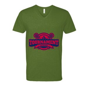 Next Level Fitted CVC V-Neck Tee Thumbnail