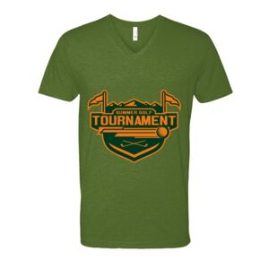 Next Level Fitted CVC V-Neck Tee Thumbnail