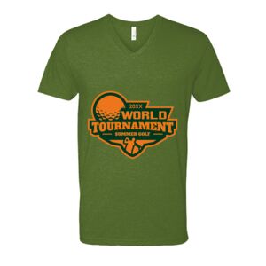 Next Level Fitted CVC V-Neck Tee Thumbnail