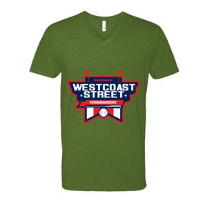 Next Level Fitted CVC V-Neck Tee Thumbnail