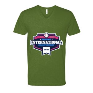 Next Level Fitted CVC V-Neck Tee Thumbnail