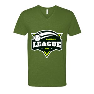 Next Level Fitted CVC V-Neck Tee Thumbnail