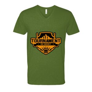 Next Level Fitted CVC V-Neck Tee Thumbnail
