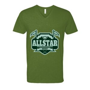 Next Level Fitted CVC V-Neck Tee Thumbnail