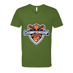 Next Level Fitted CVC V-Neck Tee Thumbnail
