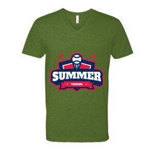 Next Level Fitted CVC V-Neck Tee Thumbnail
