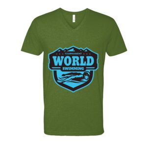 Next Level Fitted CVC V-Neck Tee Thumbnail