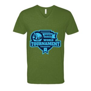 Next Level Fitted CVC V-Neck Tee Thumbnail
