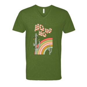 Next Level Fitted CVC V-Neck Tee Thumbnail