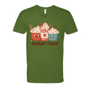 Next Level Fitted CVC V-Neck Tee Thumbnail