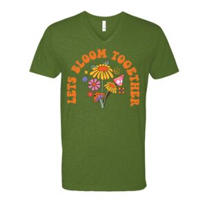 Next Level Fitted CVC V-Neck Tee Thumbnail