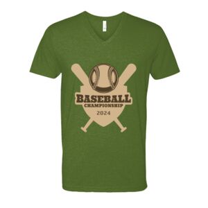 Next Level Fitted CVC V-Neck Tee Thumbnail