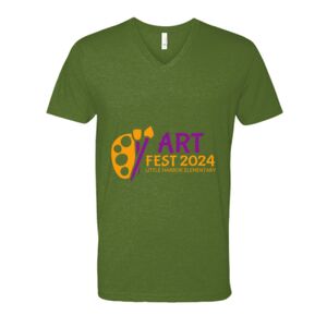 Next Level Fitted CVC V-Neck Tee Thumbnail