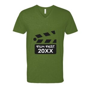 Next Level Fitted CVC V-Neck Tee Thumbnail