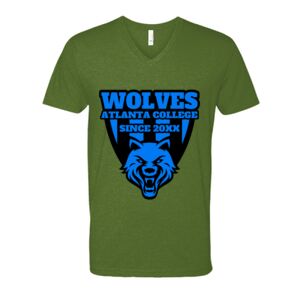 Next Level Fitted CVC V-Neck Tee Thumbnail