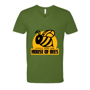 Next Level Fitted CVC V-Neck Tee Thumbnail